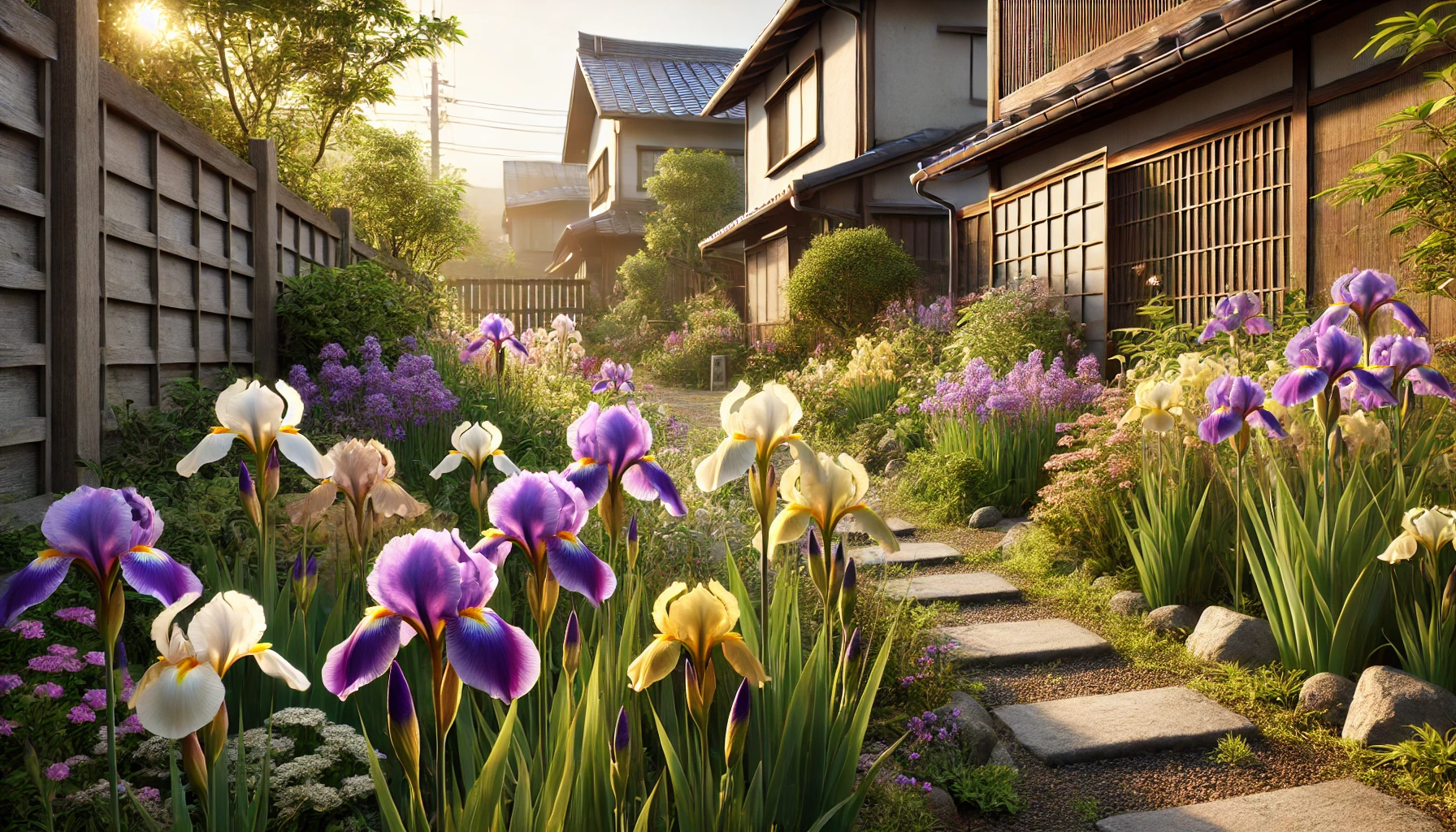 ジャーマンアイリスは植えっぱなしでも育つ?管理のポイントを解説