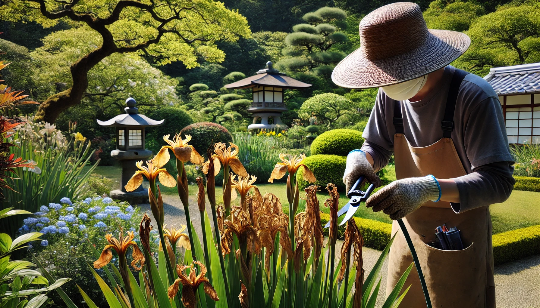 ジャーマンアイリスが終わったらどうすればいいですか?