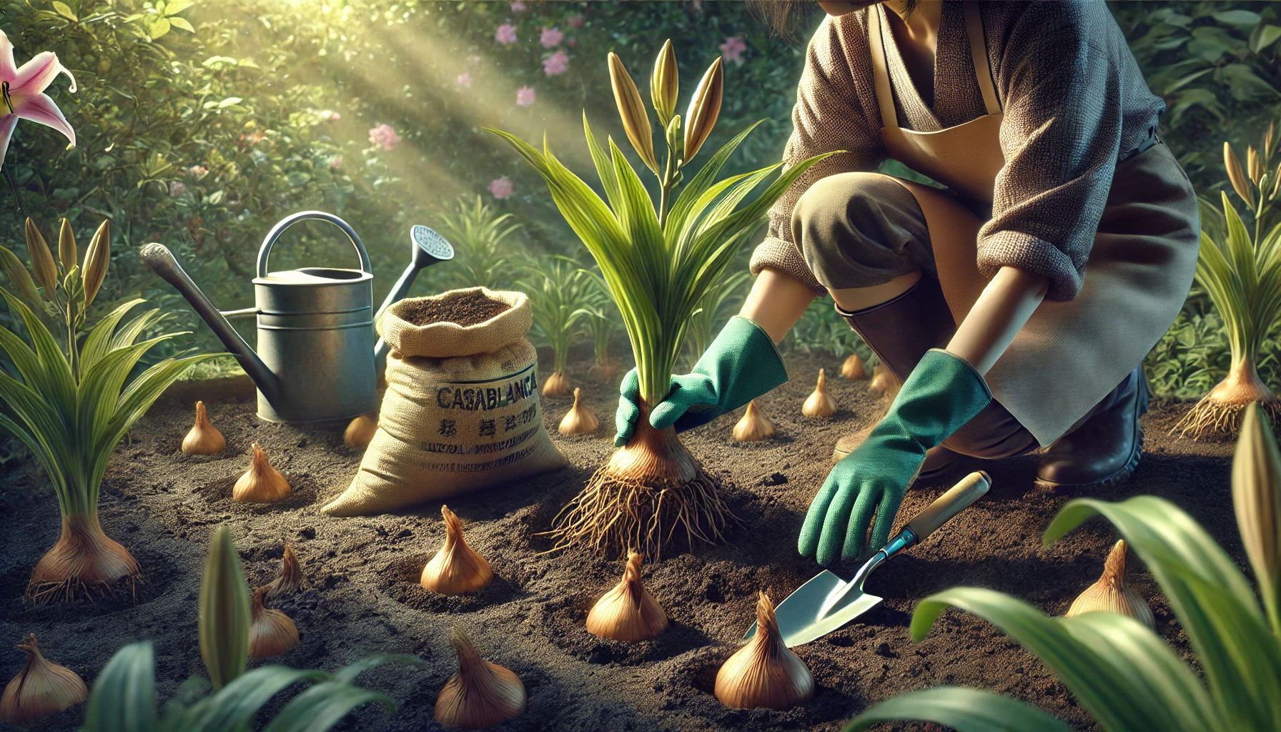 球根の植え方と管理のポイント