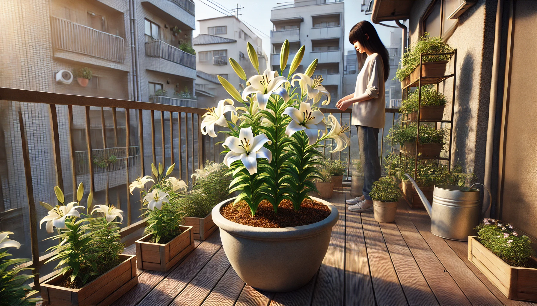 ユリの育て方 プランターでの注意点