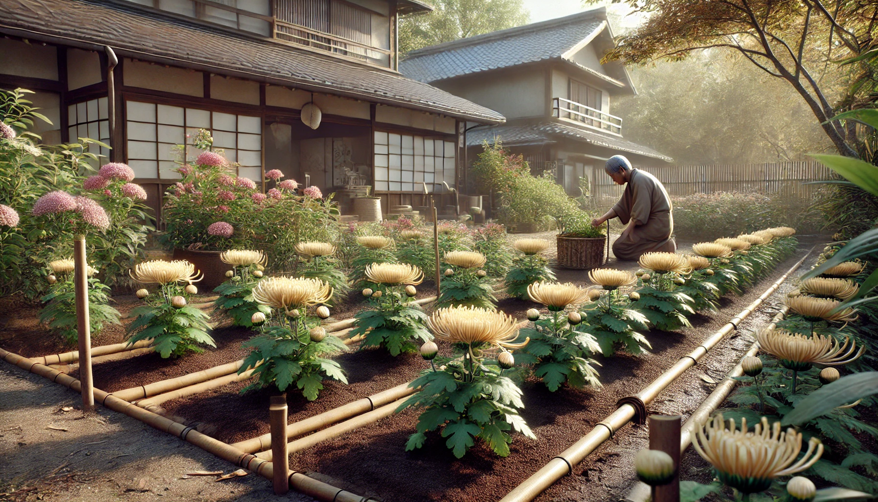 菊の育て方で地植えの場合の注意点