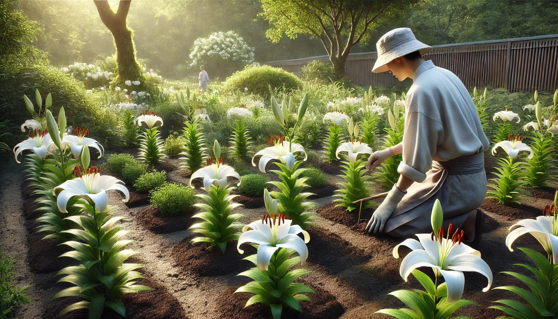ユリの育て方、地植えで気をつけたいこと