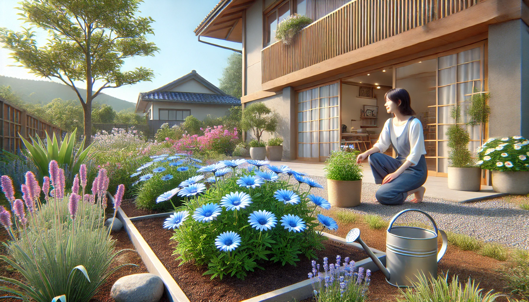 ブルーデージーを植えっぱなしで育てるポイント
