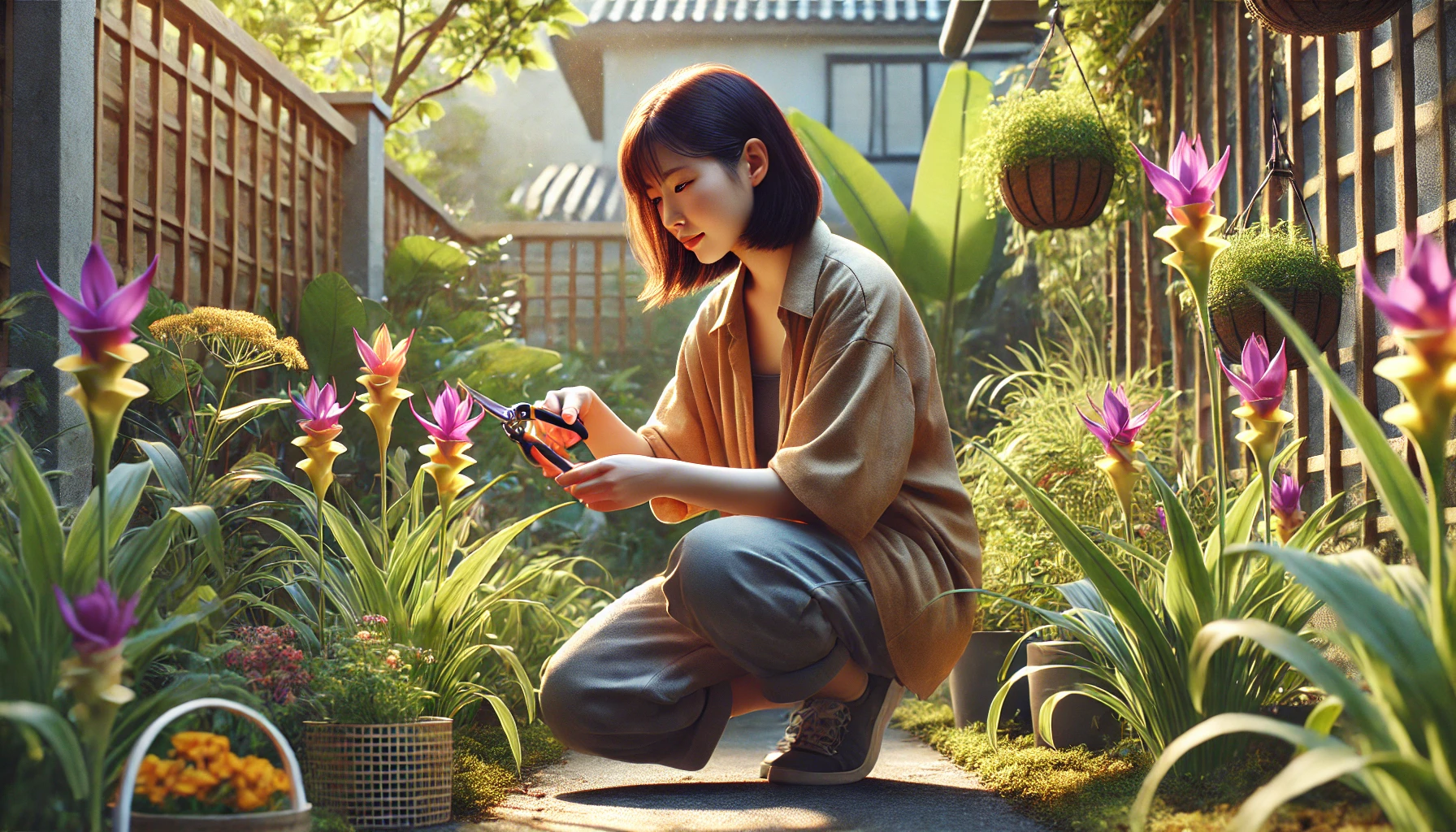 クルクマの花が終わったらどうすればいいですか?