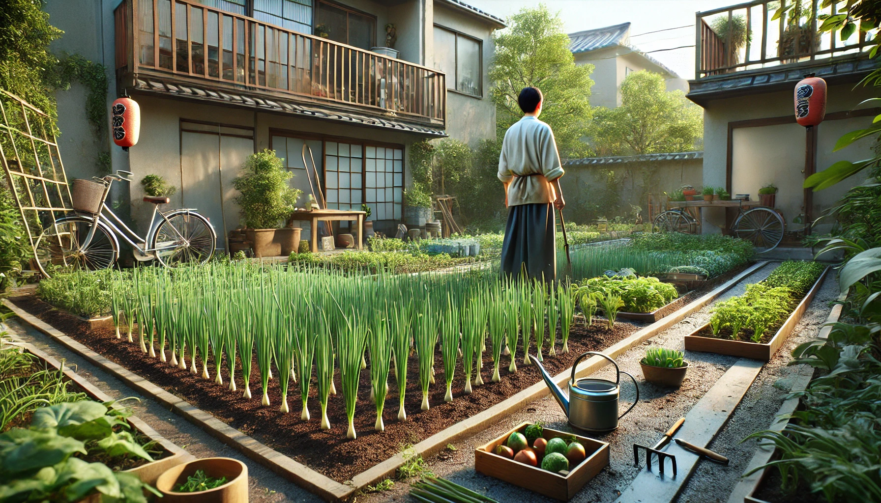 わけぎの植えっぱなし栽培~年間計画