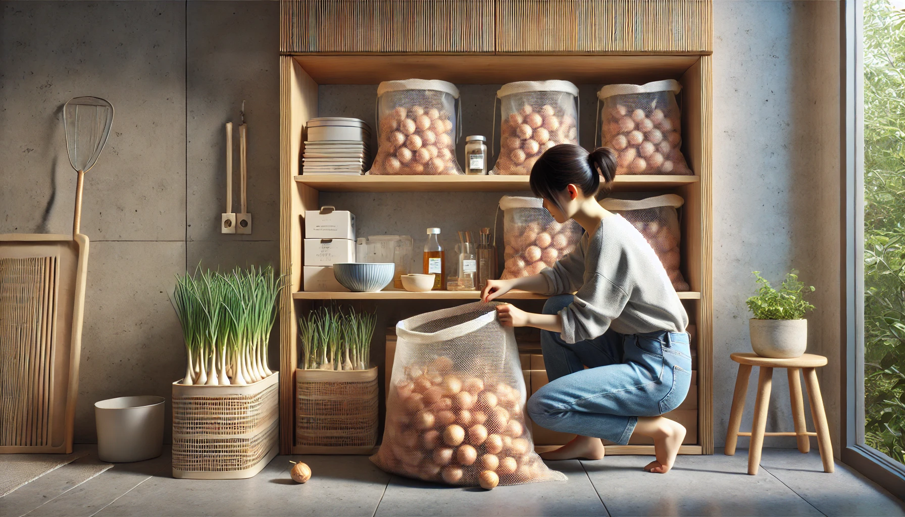 知っておきたいわけぎの球根の管理術