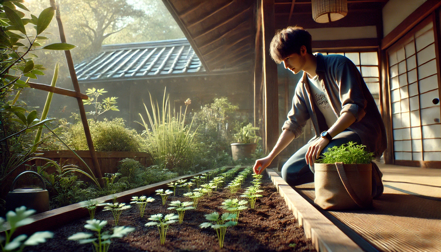 三つ葉を植える時期を見極める