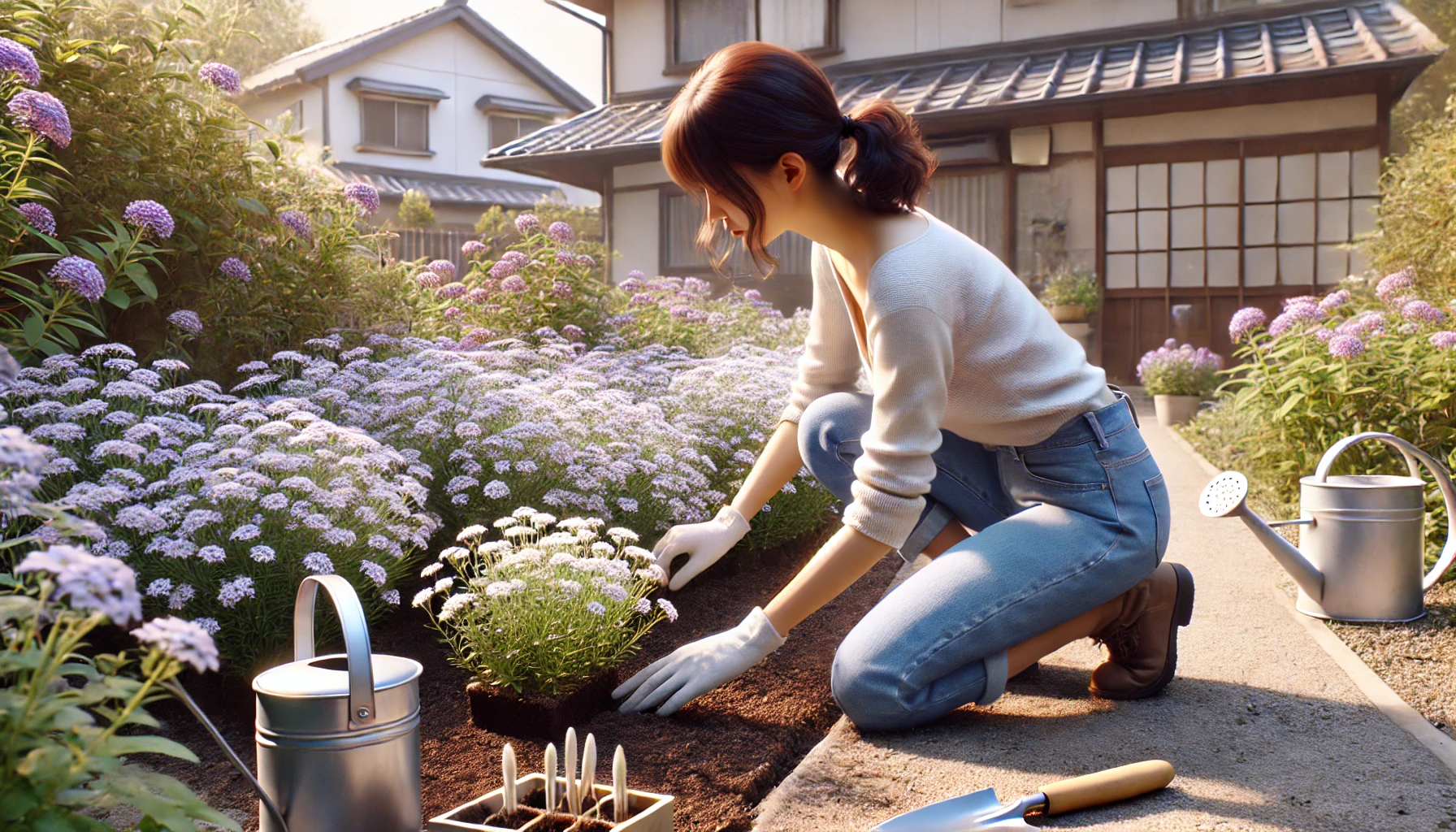 アリッサムの植え替えの適切な時期とは