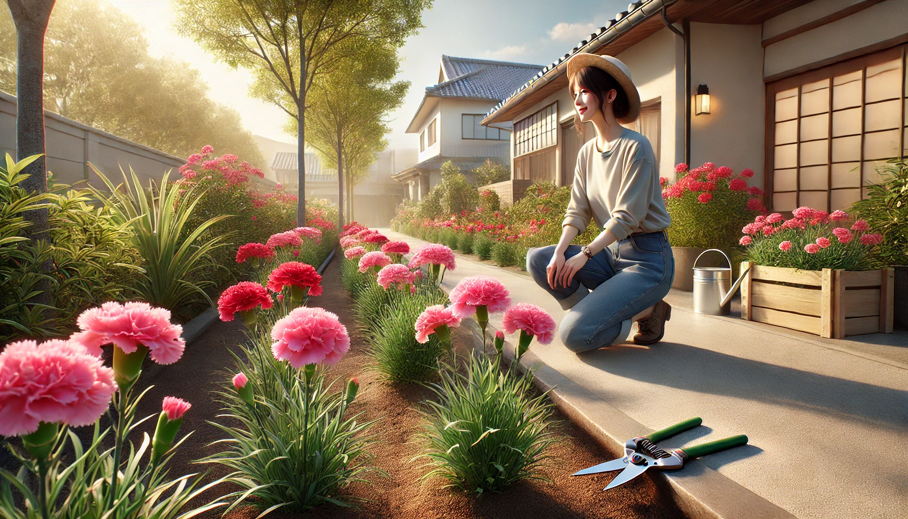 カーネーションを植えっぱなしで簡単に楽しむ方法