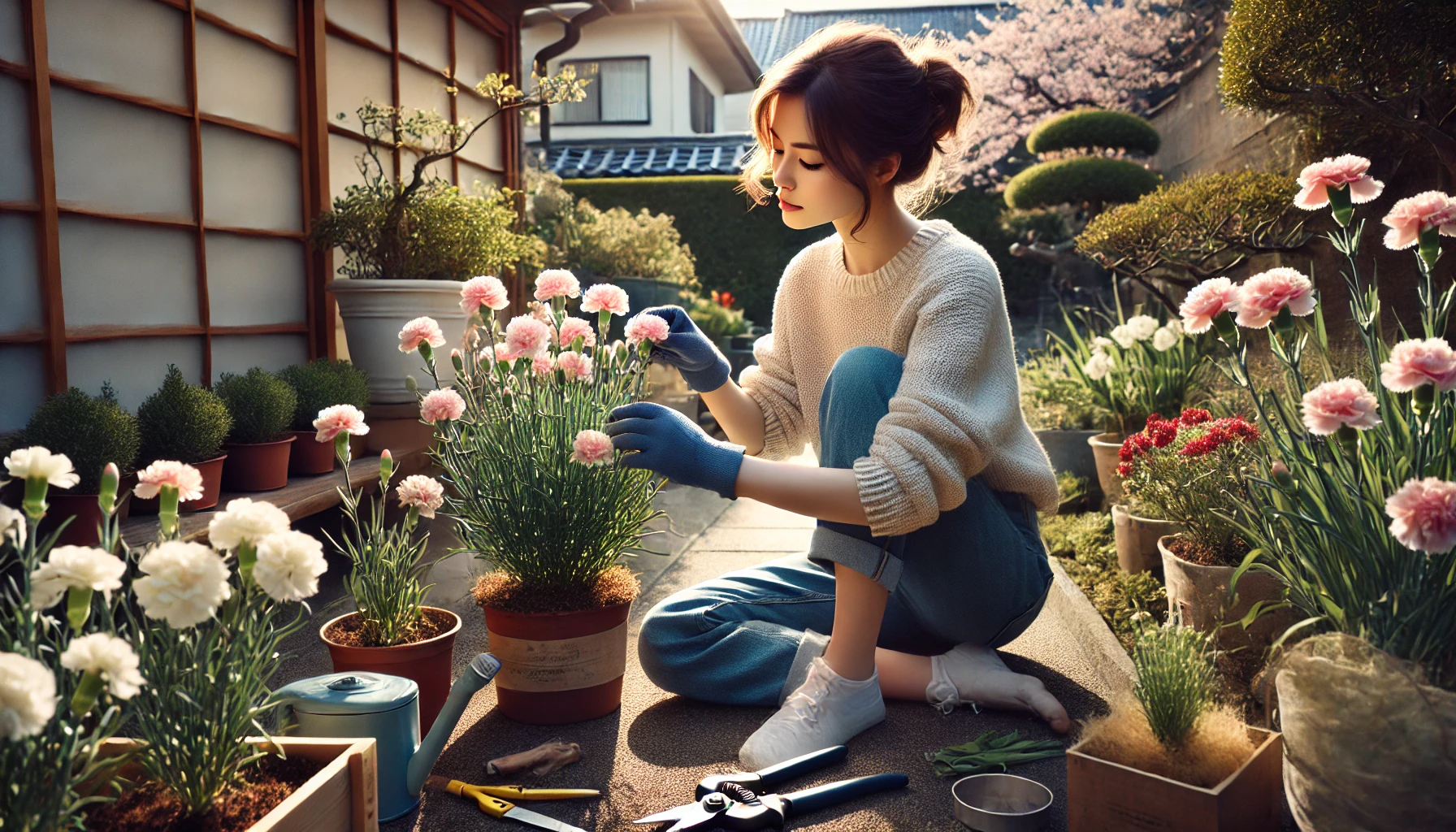 カーネーションを翌年も咲かせるには?