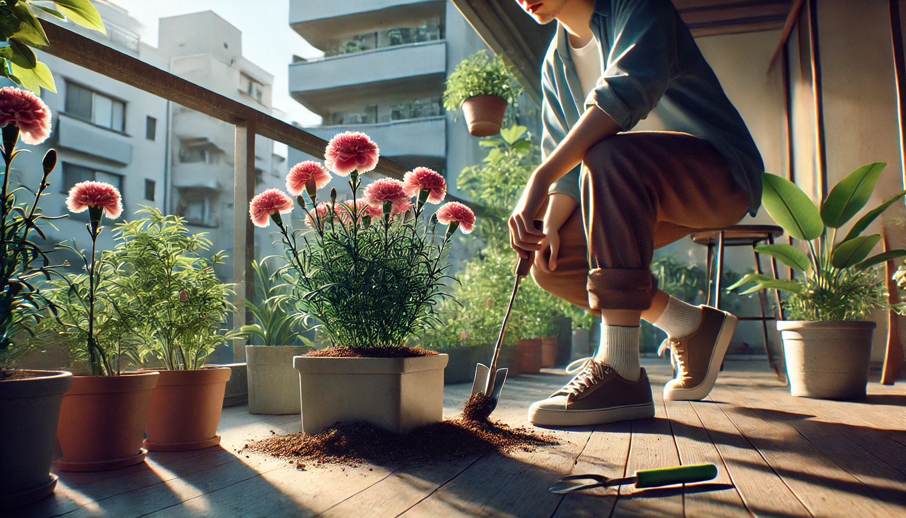 カーネーションの育て方 鉢植え編