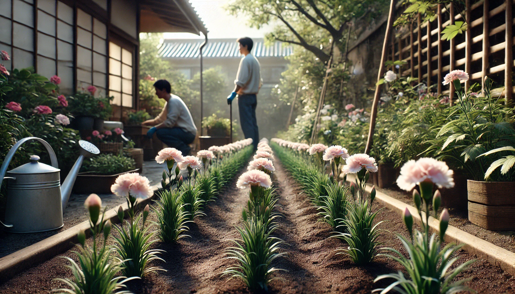 カーネーションを植えっぱなしにするための年間管理法