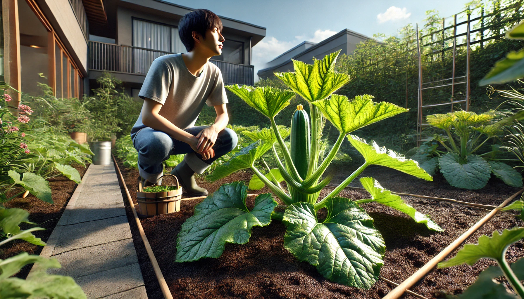 葉っぱばかりで花が咲かないのはなぜですか?