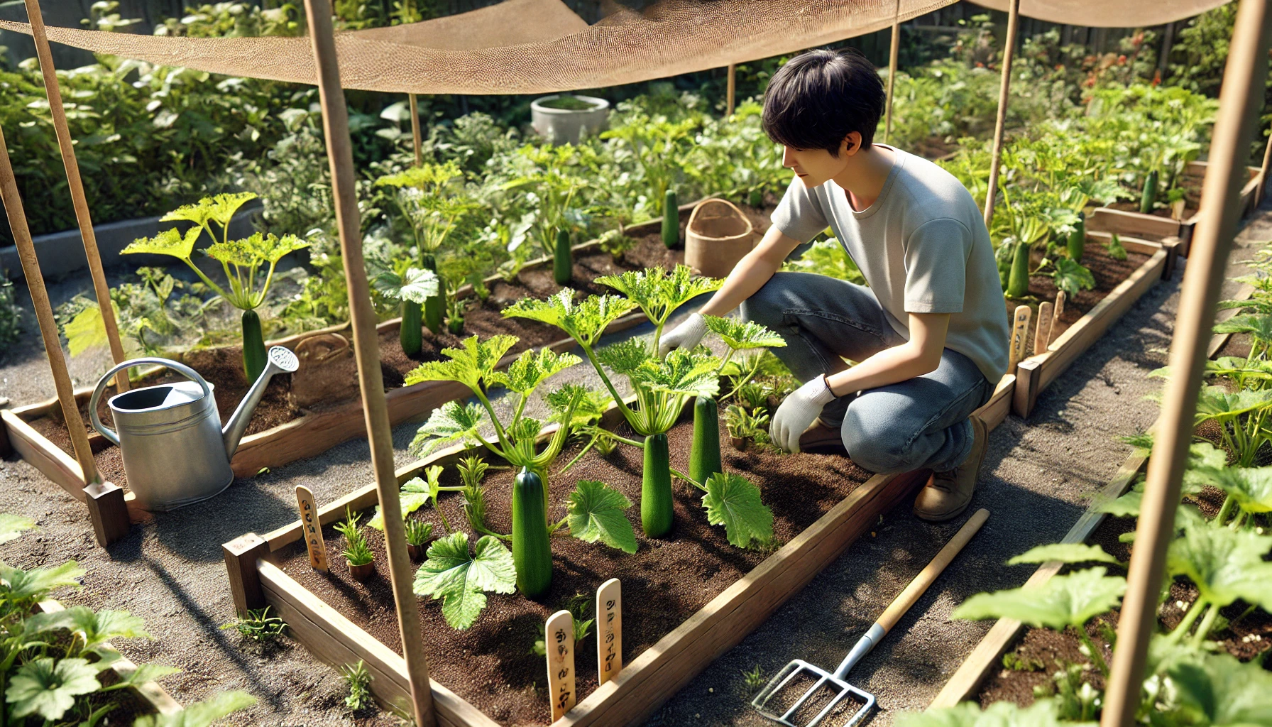 ズッキーニに嫌光性の影響はあるの?