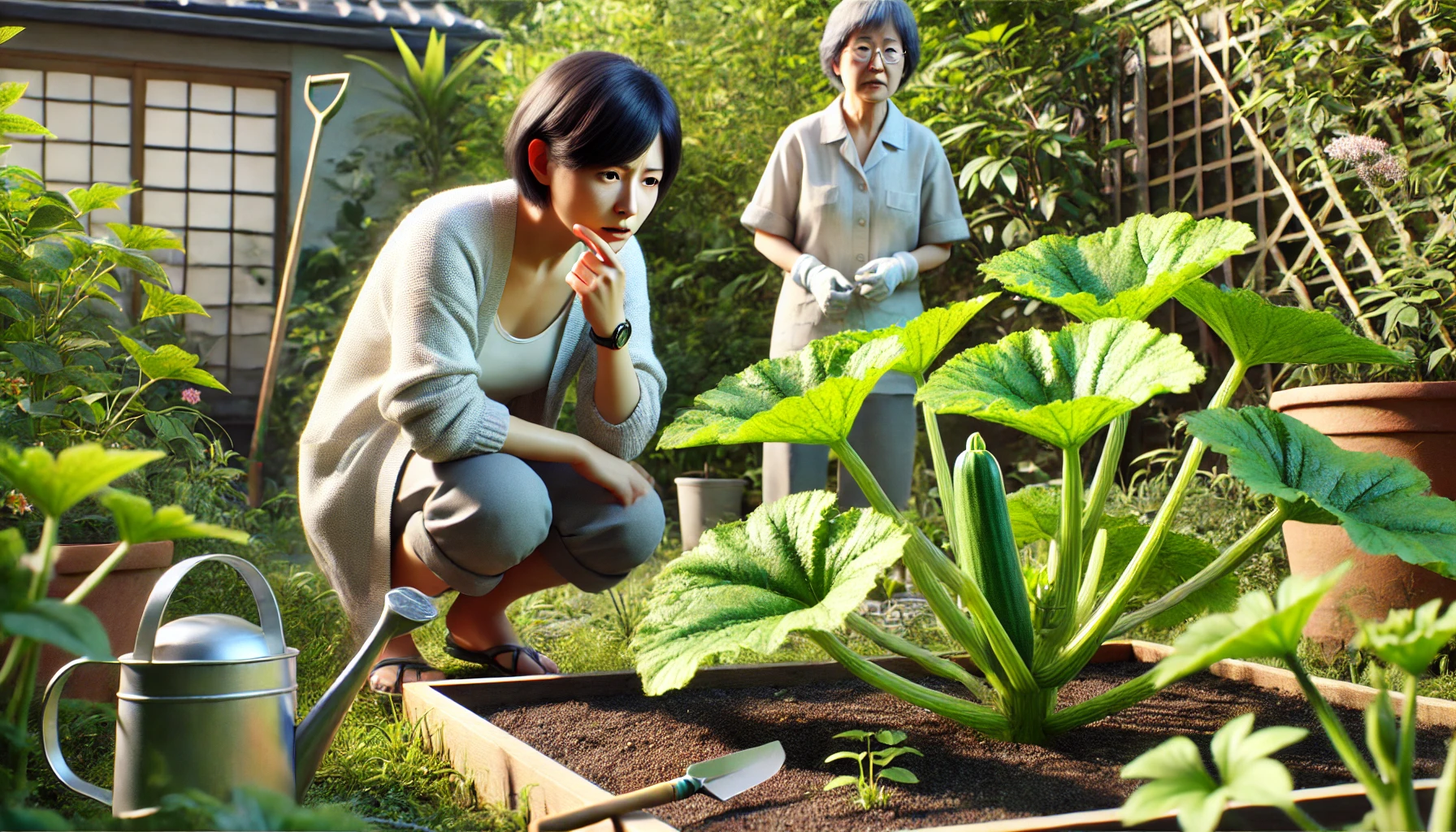 ズッキーニの花が咲かない原因と対策