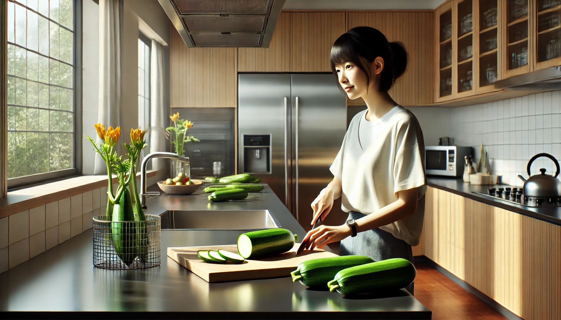 ズッキーニが苦いのは大丈夫ですか?