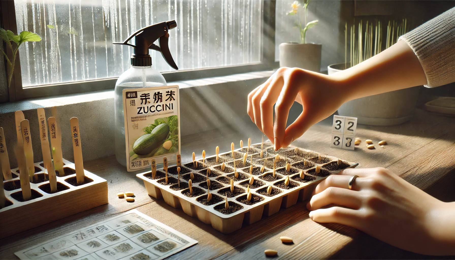 ズッキーニの種の発芽を早める方法