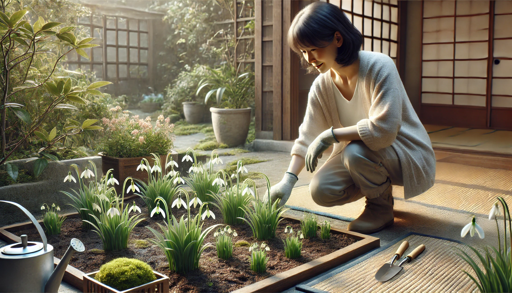 スノードロップを植えっぱなしにする際の手入れ術