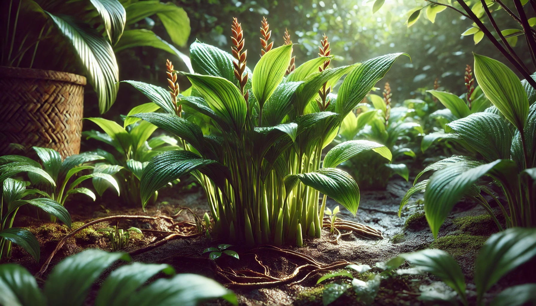 植えっぱなしのみょうがの育成法