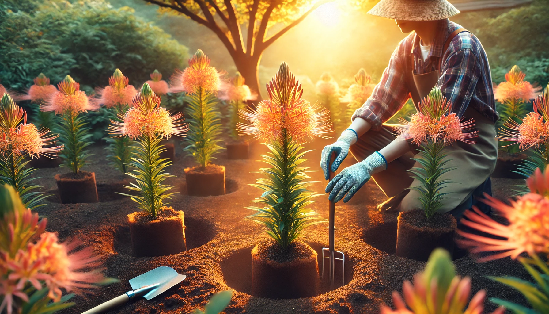 リアトリスの植え替えの適切な時期