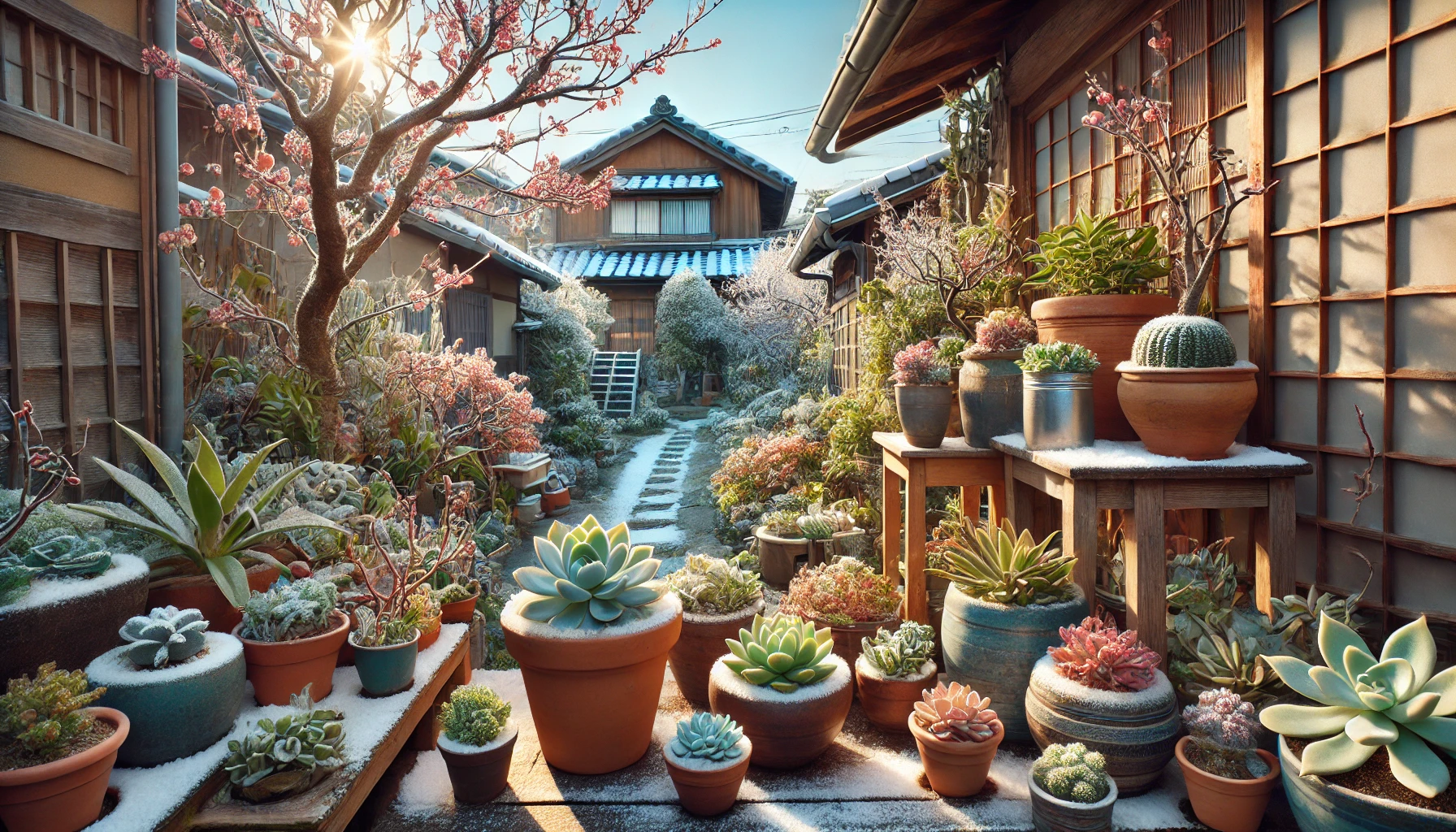 多肉植物を冬に外に放置してもいいですか?