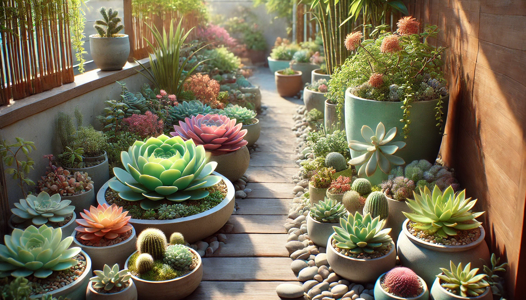 多肉植物を屋外で育てるメリット