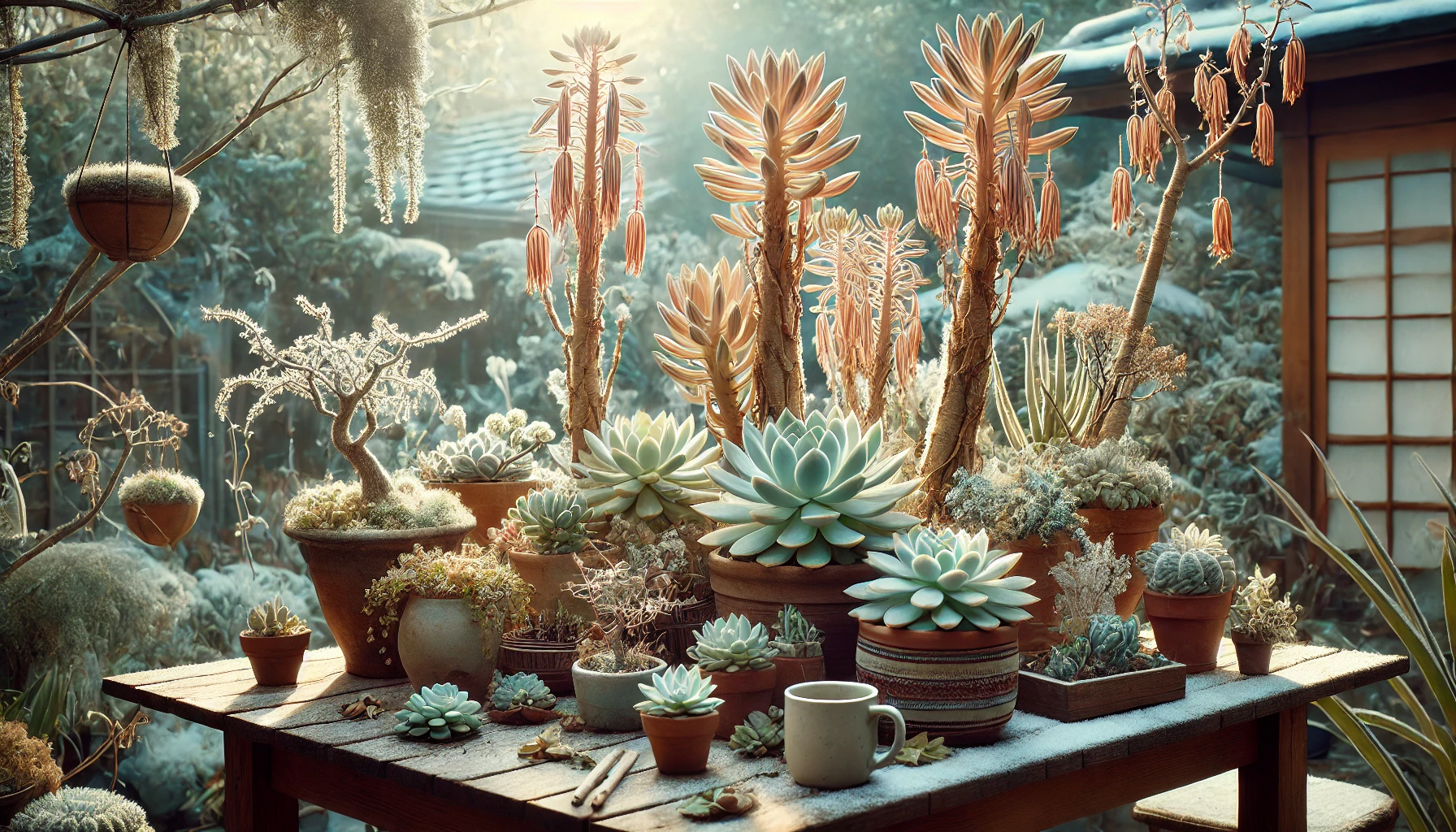 多肉植物は冬に徒長しやすいですか？