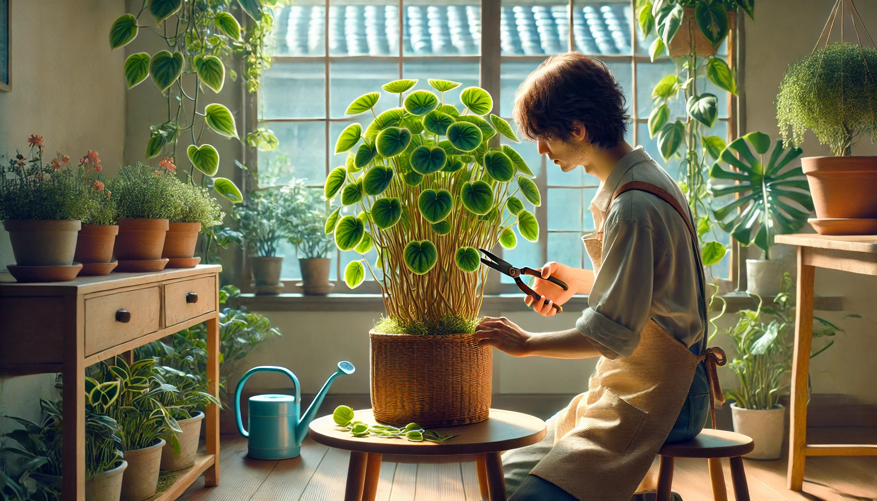 ぺぺロミオイデスの剪定方法は?